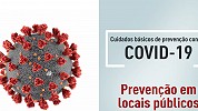 Unidos no combate à epidemia! Mais prevenção para melhor protecção!- Prevenção em locais públicos